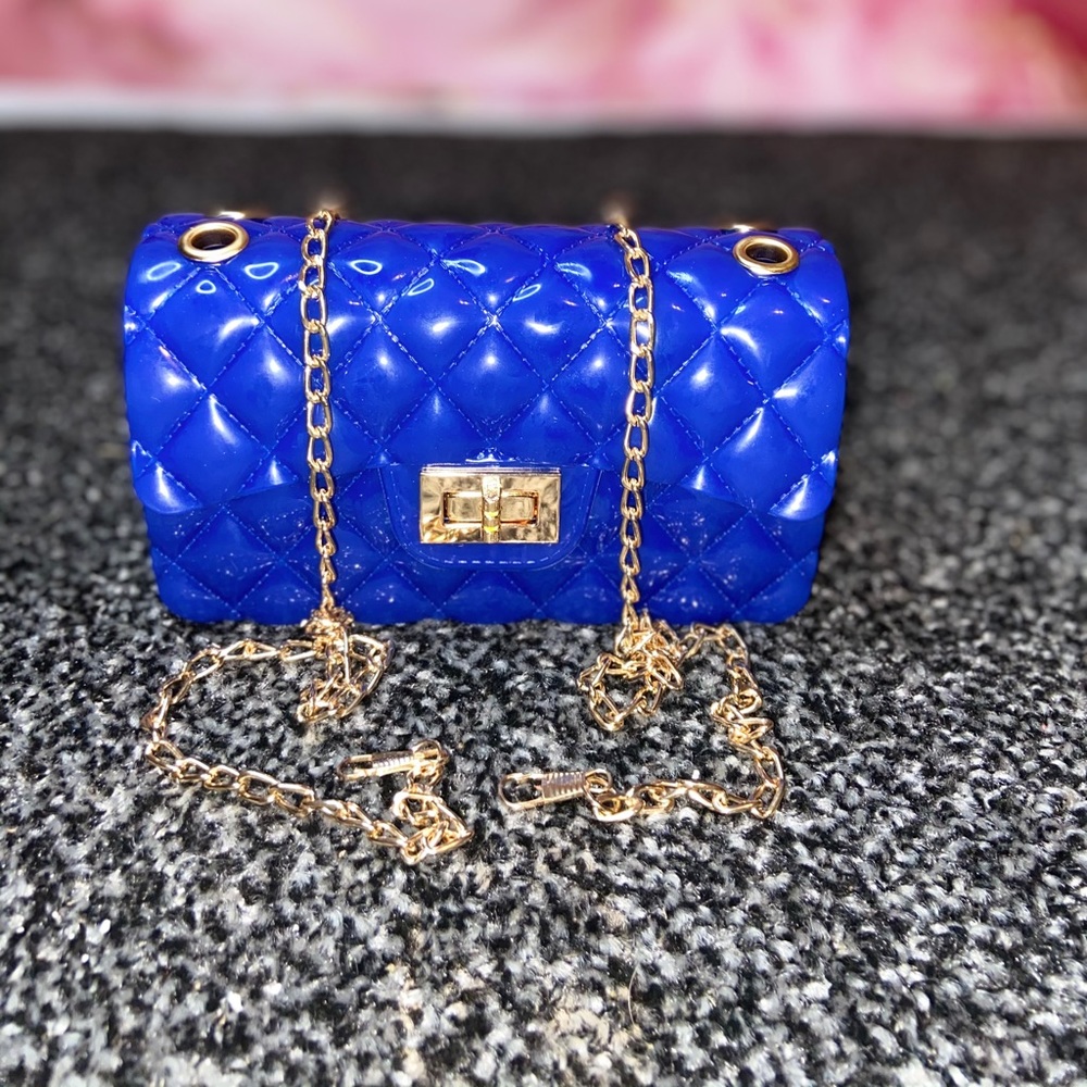 Blue Mini Handbag